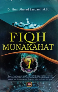 Fiqh munakahat 1 : Beni Ahmad Saebani